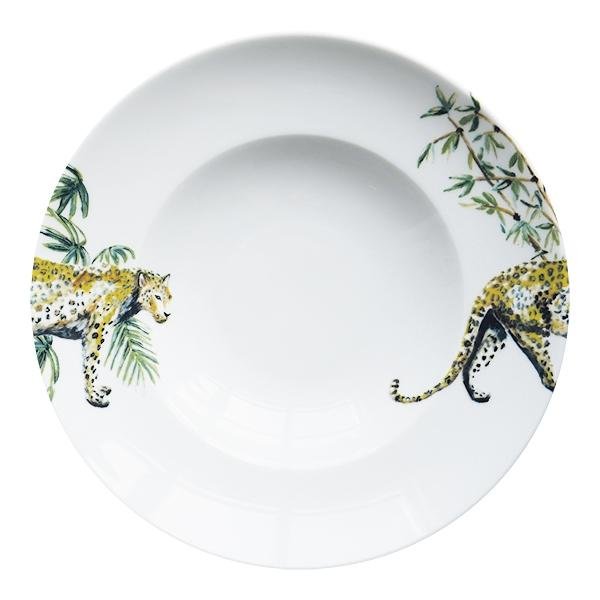 4x Pasta plates Jungle Stories Panther - THE WILD SHOWCASE