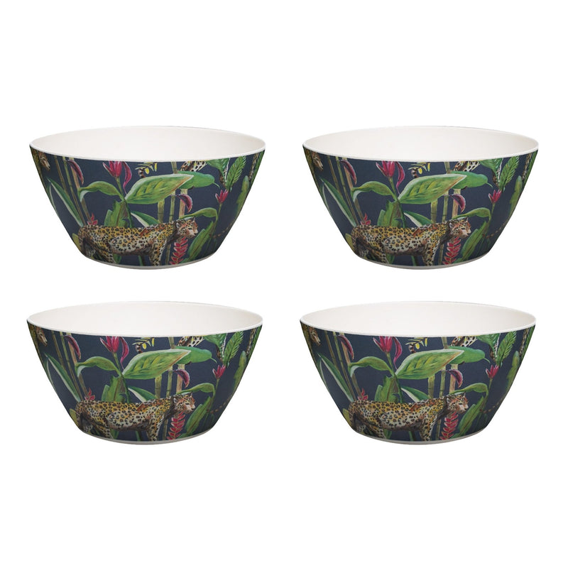 Bamboo breakfast bowls Panther Wild Jungle Stories - THE WILD SHOWCASE