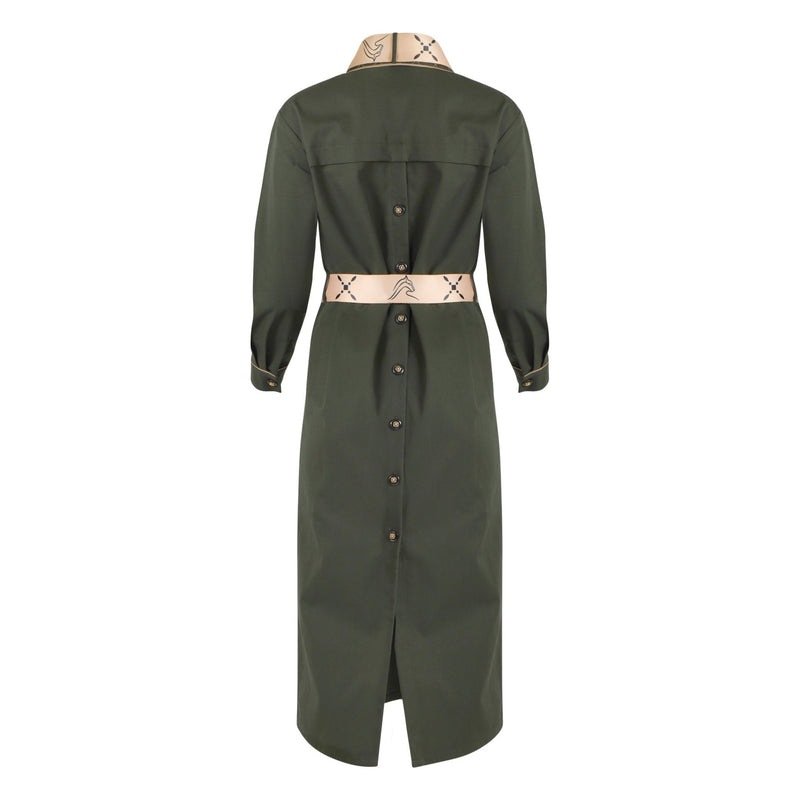 BEVERLY QUILTED COAT DRESS - THE WILD SHOWCASE