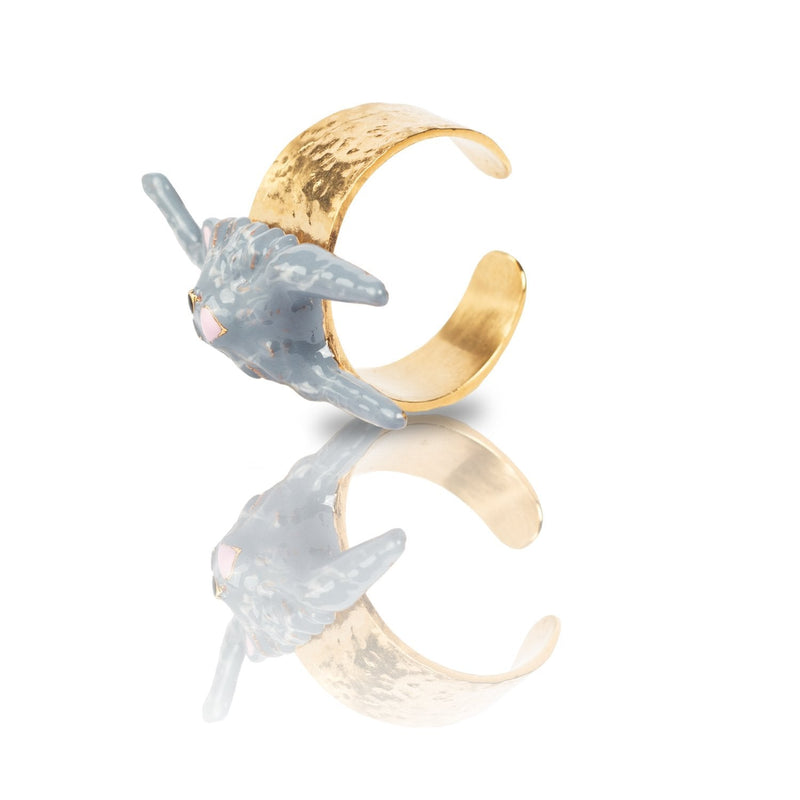 Carla Cat One-Size Ring - THE WILD SHOWCASE
