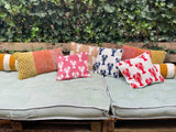 Cushion lobster white with red - THE WILD SHOWCASE