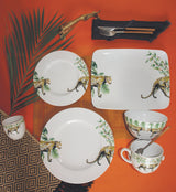 Rectangle Plate or Sushi dish Jungle Stories Panther - The Wild Showcase