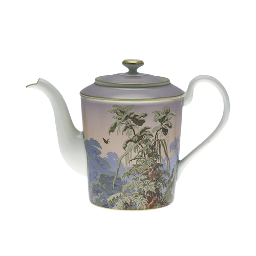 Le Brésil de la Manufacture Zuber Teapot - THE WILD SHOWCASE