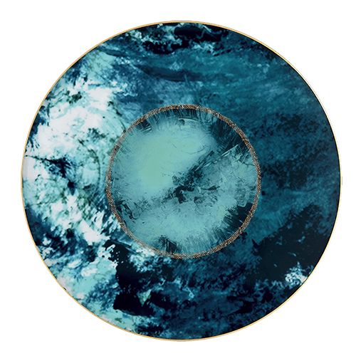 Ocean Bleu Underplate - THE WILD SHOWCASE